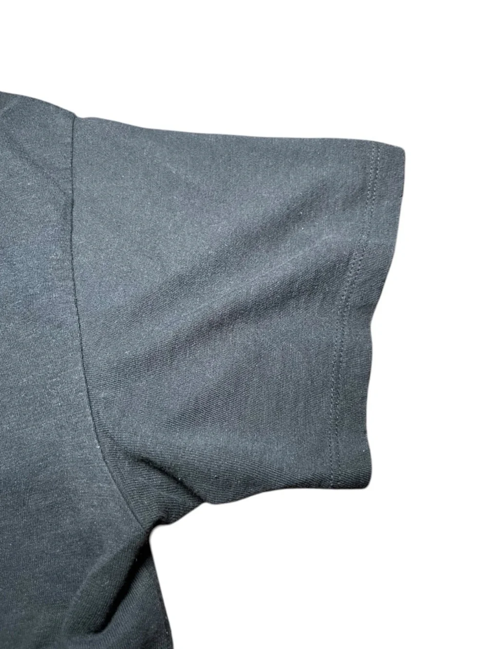 Aerie Black Cotton Cozy Women’s Crewneck Oversized Boyfriend T-Shirt Size Large - Picture 10 of 10